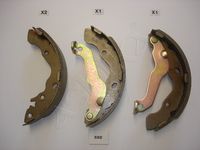 Bremsbackensatz