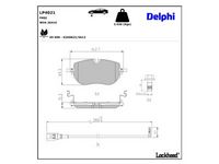 комплект спирачно феродо, дискови спирачки