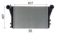 Thumbnail - Intercooler, inlaatluchtkoeler - CI161000P - MAHLE