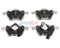 комплект спирачно феродо, дискови спирачки