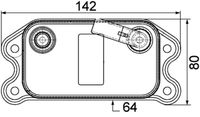 Thumbnail - Oliekoeler, motorolie - CLC70000P - MAHLE