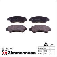 комплект спирачно феродо, дискови спирачки