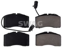 комплект спирачно феродо, дискови спирачки