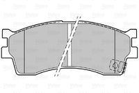 Bremsbelagsatz, Scheibenbremse