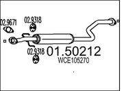 Mittelschalldämpfer