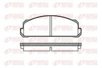комплект спирачно феродо, дискови спирачки