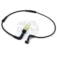 предупредителен контактен сензор, износване на накладките