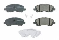 комплект спирачно феродо, дискови спирачки