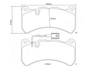 BREMBO High performance remblokkenset 3
