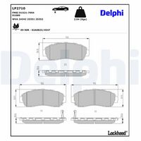 Bremsbelagsatz, Scheibenbremse