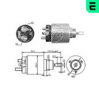 Solenoid, electromotor ERA, Cod: ZM1773