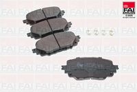 комплект спирачно феродо, дискови спирачки