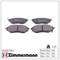 комплект спирачно феродо, дискови спирачки