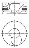 Thumbnail - Zuiger - 2092800 - MAHLE