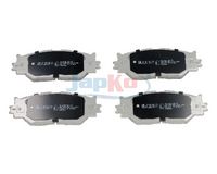 комплект спирачно феродо, дискови спирачки