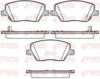 комплект спирачно феродо, дискови спирачки