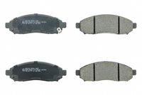 комплект спирачно феродо, дискови спирачки