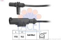 Sensor, Raddrehzahl Sensor, Raddrehzahl