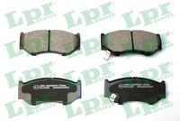 комплект спирачно феродо, дискови спирачки