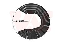 Spritzblech, Bremsscheibe