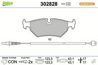 Bremsbelagsatz, Scheibenbremse