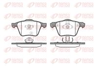 комплект спирачно феродо, дискови спирачки