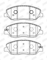 Bremsbelagsatz, Scheibenbremse