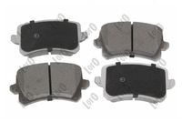 Set placute frana,frana disc ABAKUS, Cod: 231-02-006