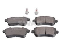 комплект спирачно феродо, дискови спирачки