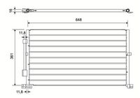 Condensator, climatizare VALEO, Cod: 822819