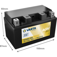 VARTA Accu / Batterij 2