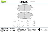 комплект спирачно феродо, дискови спирачки