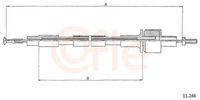 Cablu ambreiaj COFLE, Cod: 11.246