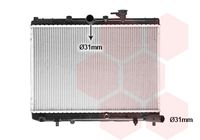 Радиатор, охлаждане на двигателя 83002050 VAN WEZEL