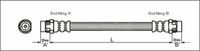 Conducta / cablu frana METZGER AUTOTEILE, Cod: 4111166