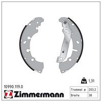 Set saboti frana ZIMMERMANN, Cod: 10990.119.0