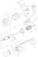 Thumbnail - Startmotor / starter - MS62 - MAHLE