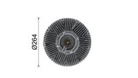 Thumbnail - Koppeling, radiateurventilator - CFC204000P - MAHLE