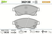 Bremsbelagsatz, Scheibenbremse