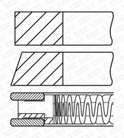 комплект сегменти