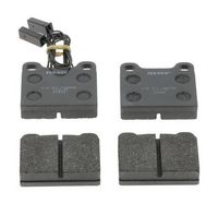 Bremsbelagsatz, Scheibenbremse