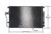 Thumbnail - Condensor, airconditioning - AC553001S - MAHLE