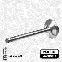Thumbnail - Kleppenset, in-/uitlaatklep - VS0003VR1 - ET ENGINETEAM