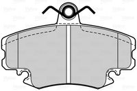 Bremsbelagsatz, Scheibenbremse