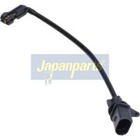 предупредителен контактен сензор, износване на накладките