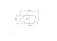 BREMBO High performance remblokkenset 3