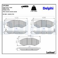Bremsbelagsatz, Scheibenbremse