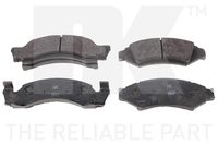 Bremsbelagsatz, Scheibenbremse