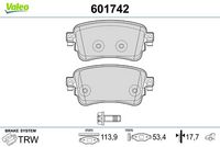 комплект спирачно феродо, дискови спирачки