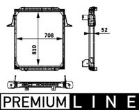 Thumbnail - Radiateur - CR708000P - MAHLE